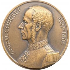 Medal - Admiral Courbet