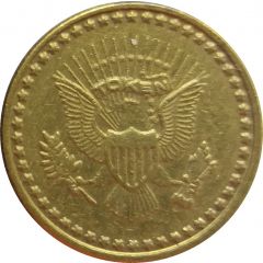 Token - No Cash Value Eagle looking left
