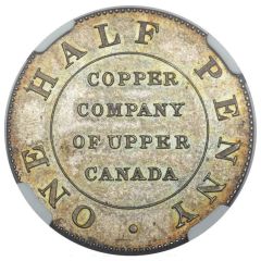 1/2 Penny - King George III Copper Company of Upper Canada; Pattern