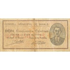 50 Céntimos Maials
