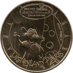 Monnaie de Paris Tourist Token - Disneyland Paris Ratatouille