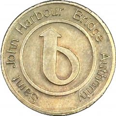 Token - Saint John Harbour Bridge Authority Saint John, New Brunswick