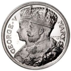 Medal - George V Coronation, Spink, silver