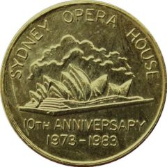 Medal - Sydney Opera House 10 Musical Years