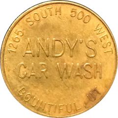 Token - Andy`s Car Wash Bountiful, Utah