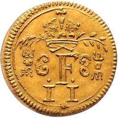 1/2 Ducat Coronation