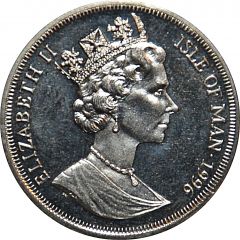 1 Crown - Elizabeth II European Football Championship Spain France