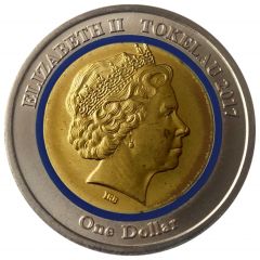 1 Dollar - Elizabeth II Sun God