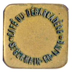 1 Franc Café du Débarcadère - St Germain-en-Laye [78]