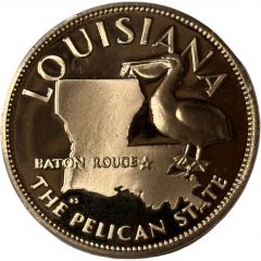 Medal - States of the Union Louisiana