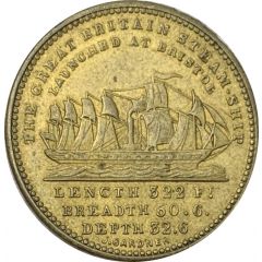 Medal - Launch of the SS Great Britain