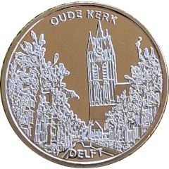 Medal - Oude Kerk - Delft Holland Nederland Pays-Bas