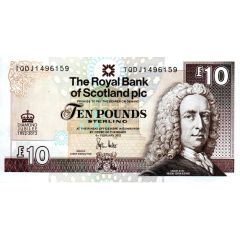 10 Pounds Royal Bank of Scotland - Diamond Jubilee
