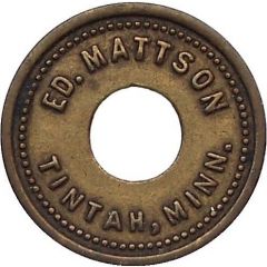 5 Cents - Ed. Mattson Tintah, Minnesota