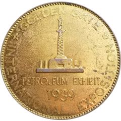 Token - Golden Gate Exposition Petroleum exhibit - Type II