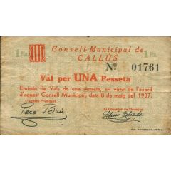 1 Peseta Callús