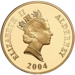 5 Pounds - Elizabeth II Florence Nightingale, Gold Proof
