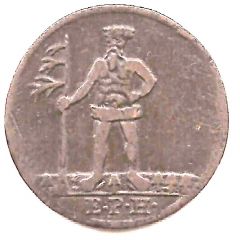 1 Pfenning - George I