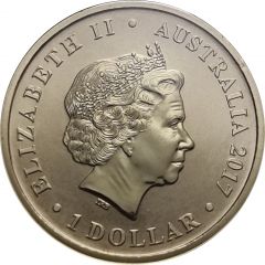 1 Dollar - Elizabeth II 4th Portrait - Australian Light Horse