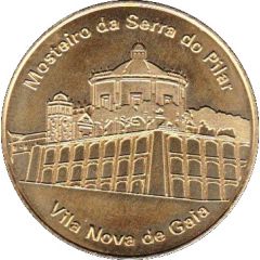 National Tokens Portuguese Heritage - Vila Nova de Gaia Mosteiro da Serra do Pilar