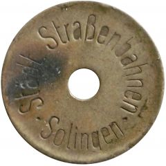 Token - Solingen Strassenbahn