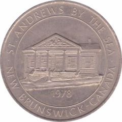 1 Dollar - St. Andrews, New Brunswick Ross Museum