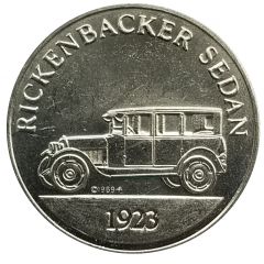 Token - Sunoco Antique Car Coins - Series 2 Rickenbacker Sedan, Instant Winner