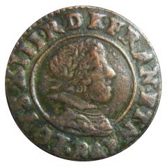 Double Tournois - Louis XIII Villeneuve mint, 8th type