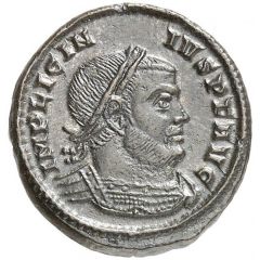 Follis - Licinius I VICTORIAE LAETAE PRINC PERP, Ticinum
