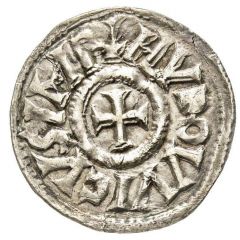 Denier - Louis I Dax mint