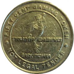 50 Cent Gaming Token - Trump Casino Gary, Indiana