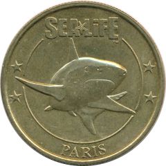 Token - Médailles et Patrimoine Paris - Sea Life