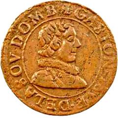Double Tournois - Gaston d`Orléans 6th type