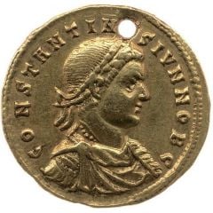 Solidus - Constantinus I PRINCIPI IVVENTVTIS, Nicomedia