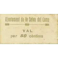 50 Céntimos La Selva del Camp