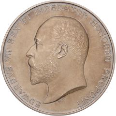 Award - Edward VII The King’s Medal; silver