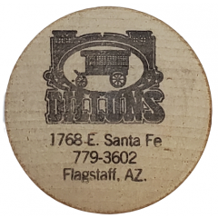 Wooden Token - Dillons Flagstaff, Arizona