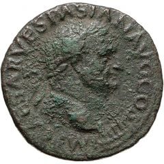 As - Vespasian VICTORIA AVGVSTI S C, Victory
