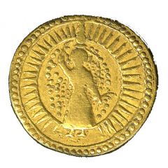 1 Mohur - Jahangir Virgo - Lahore mint