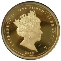 1 Pound - Elizabeth II 75th Anniversary D-Day