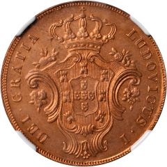 10 Réis - Luiz I