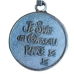 Porte clés - Je suis un oiseau rare