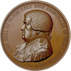 Medal - George IV Earl of Eldon, bronze