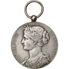 Médaille d’honneur - Ministère du Travail et de la prévoyance sociale échelon argent