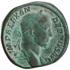 Sestertius - Severus Alexander P M TR P X COS III P P S C, Sol