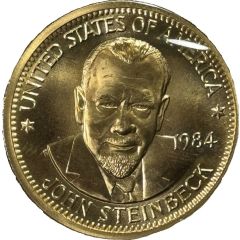 Medal - American Arts Commemorative John Steinbeck
