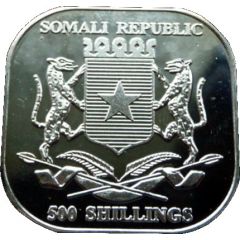 500 Shillings Pope John Paul II