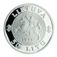 50 Litų Algirdas, the Grand Duke of Lithuania