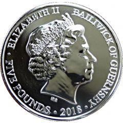 5 Pounds - Elizabeth II At the Going Down of the Sun