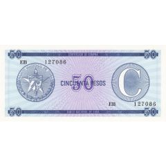 50 Pesos `C` Foreign Exchange Certificate-Narrow `C`
